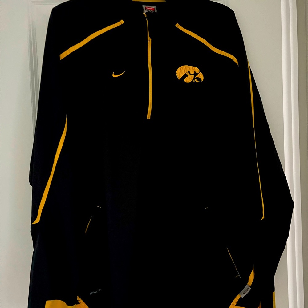 University of Iowa 3/4 Zip by Nike Storm